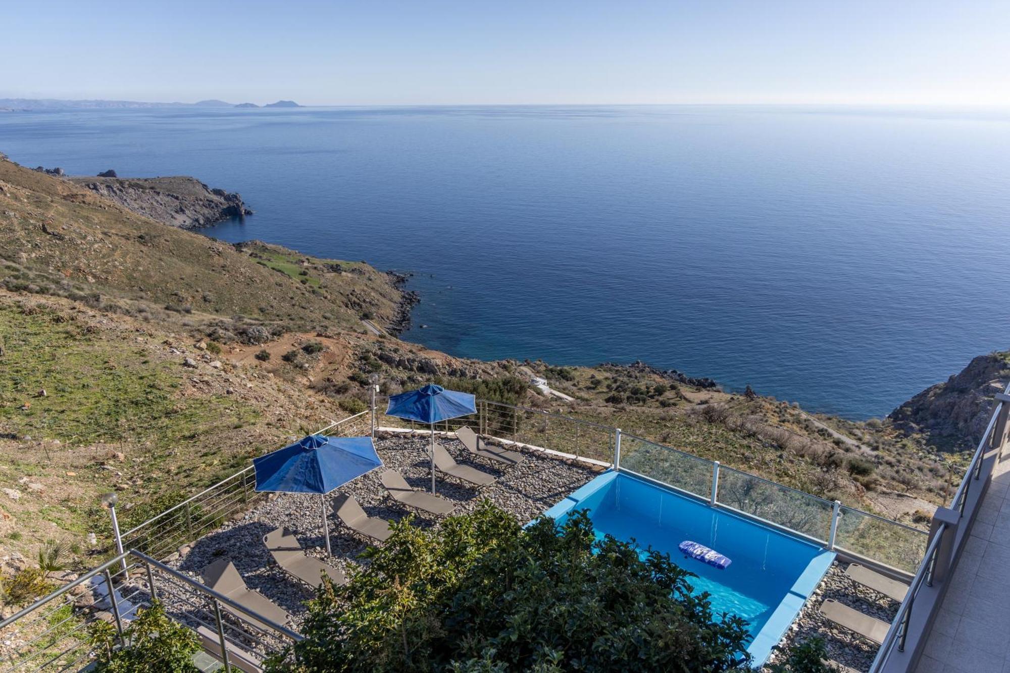 Akrotiri Panorama- Luxury Rental Apartments With Sea View Родакинон Экстерьер фото