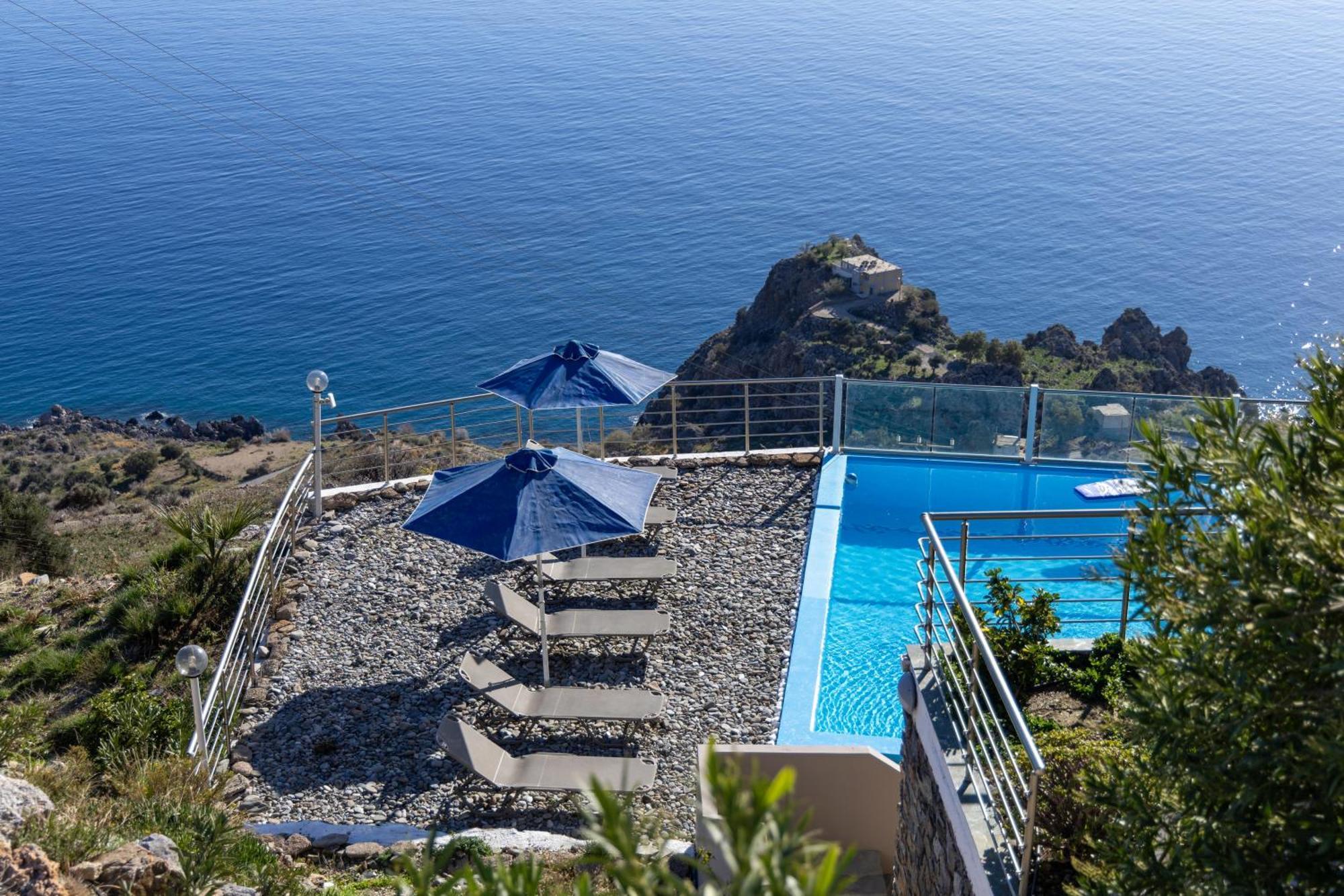 Akrotiri Panorama- Luxury Rental Apartments With Sea View Родакинон Экстерьер фото