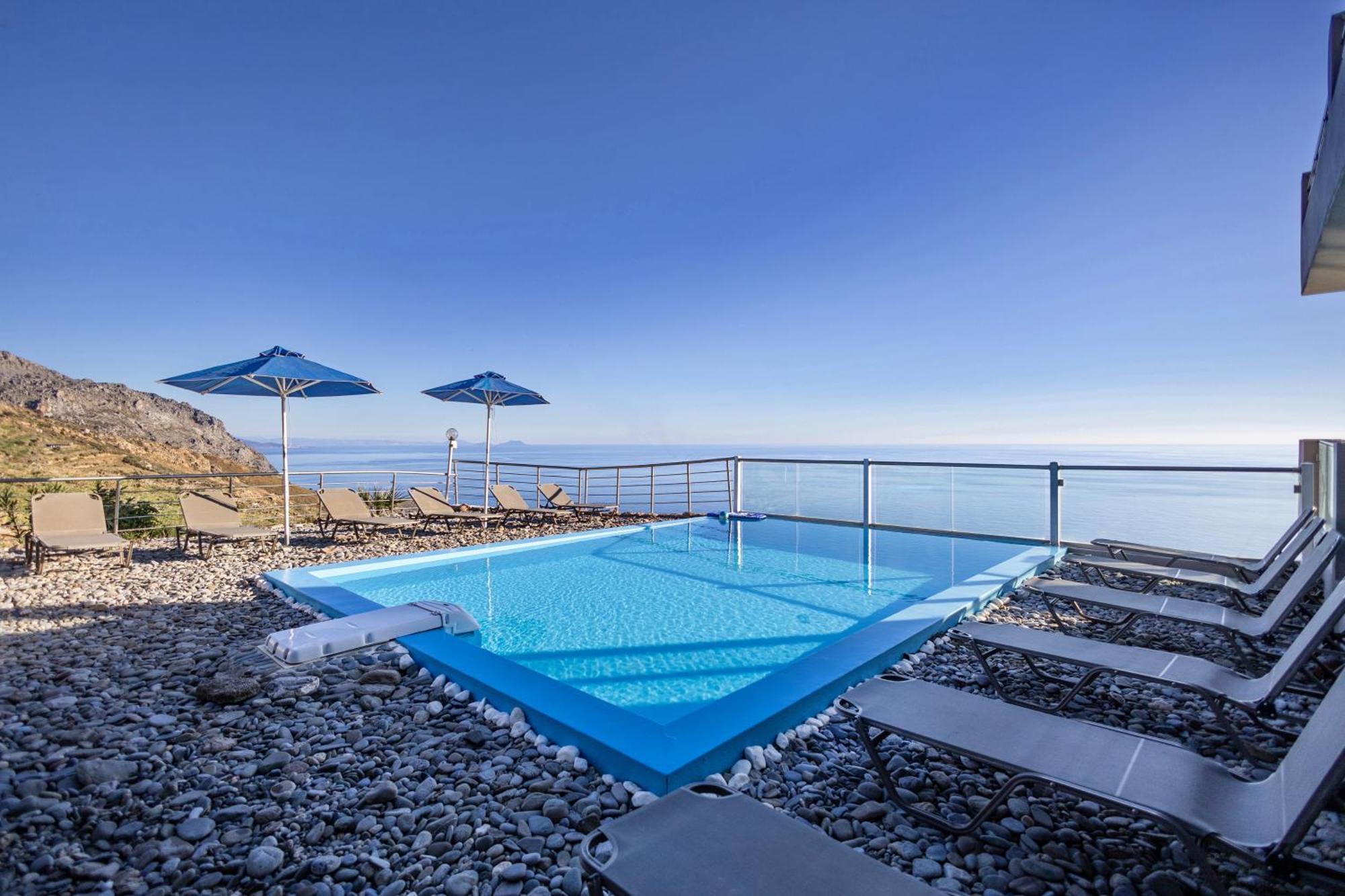 Akrotiri Panorama- Luxury Rental Apartments With Sea View Родакинон Экстерьер фото